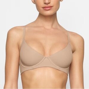 SKIMS Fits Everybody Unlined Demi Bra | Mica size 36H and 32DDD